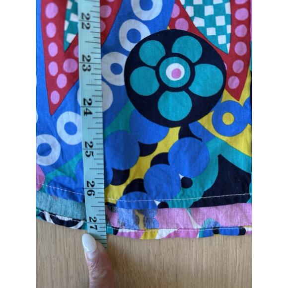 J Crew Classic Boy Fit Shirt in Ratti Kaleidoscope Print Size 4 2250 - Picture 9 of 9